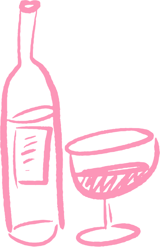 BonjourLamour LaTableDuBonHeur Wijn Doodle