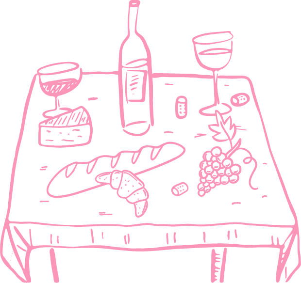 Doodle Tafel Roze
