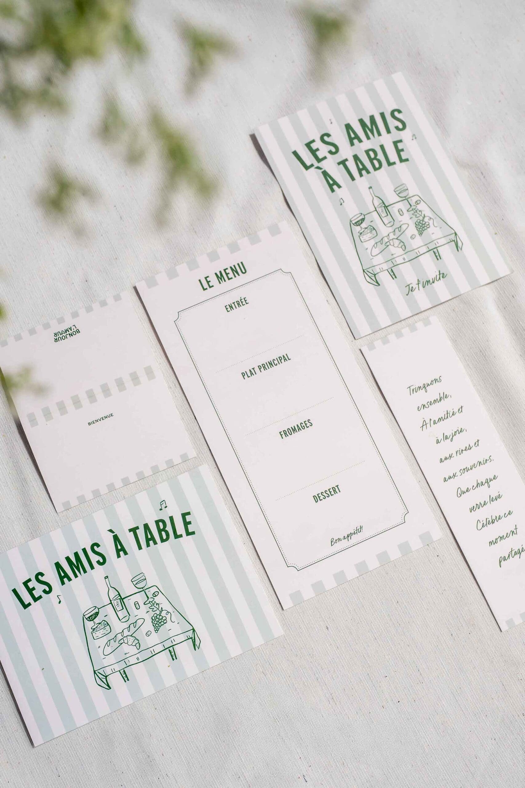 Set tafelmomenten 'À table!' - Afbeelding 2