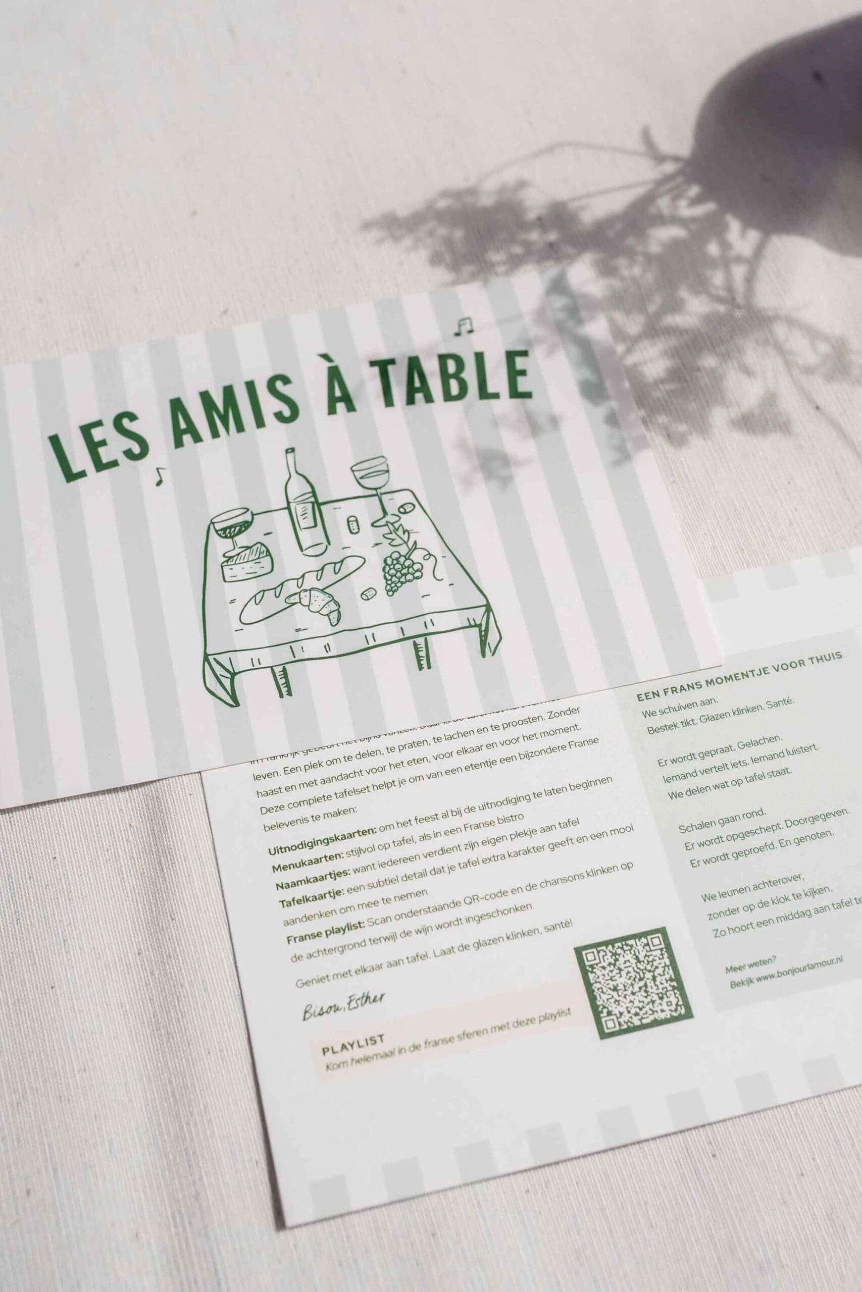 Set tafelmomenten 'À table!' - Afbeelding 5